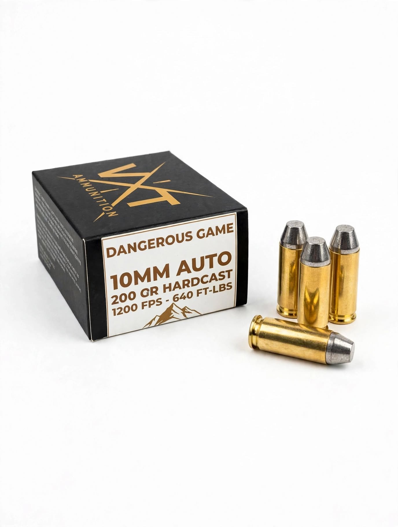 10MM - 200gr Hardcast - Dangerous Game
