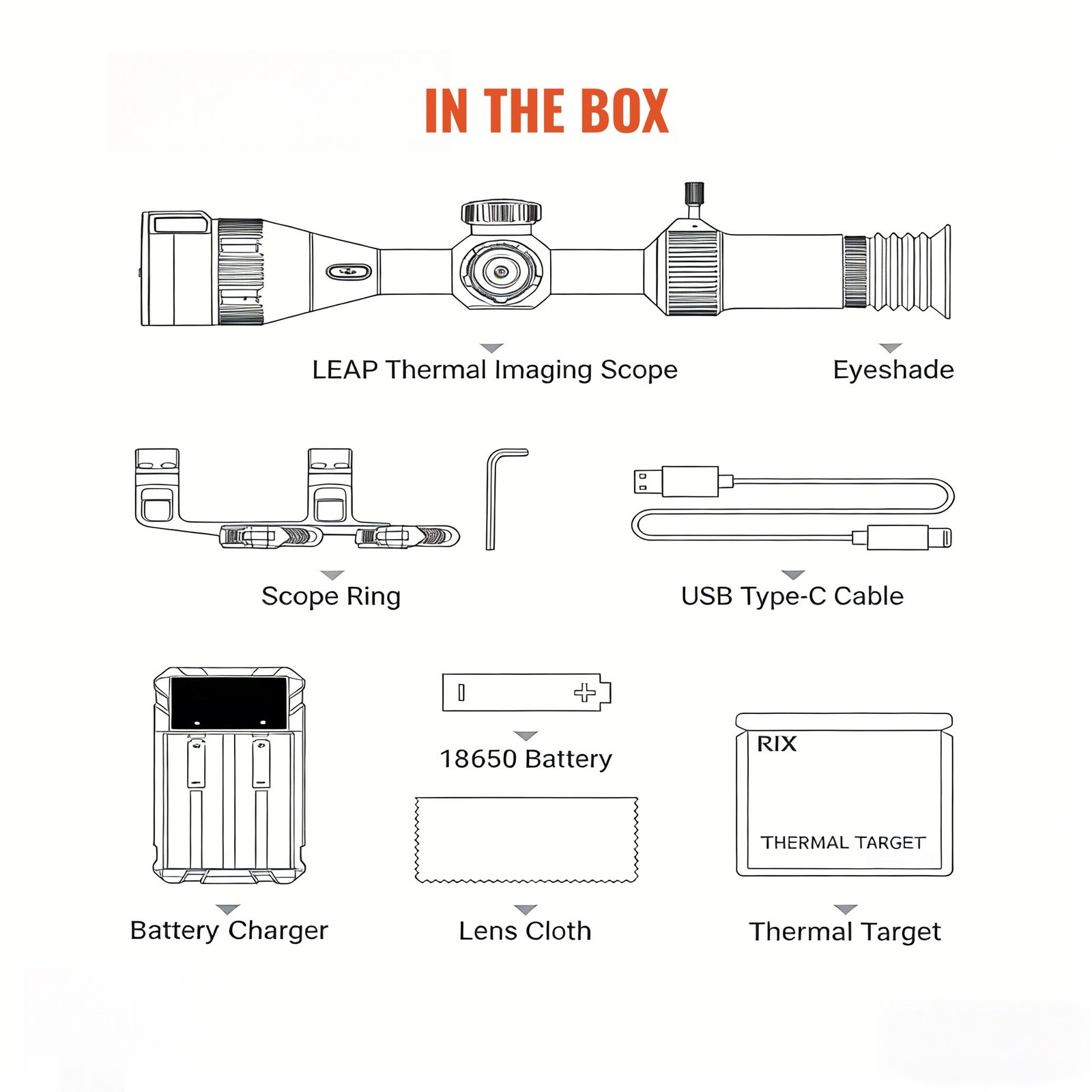 RIX LEAP L3 THERMAL SCOPE 384 35MM WITH LRF - Image 3